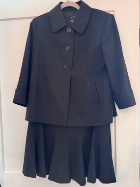 Alfani Black Women's Two-Piece Skirt Suit